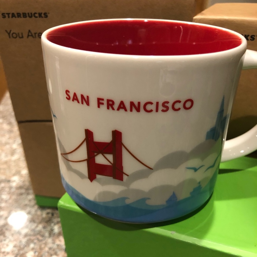 Starbucks Mug -You are here collection: San Fran